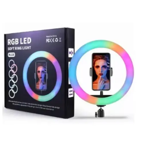 [90230] ARO LED 10" 26CM  RGB SIN TRIPODE