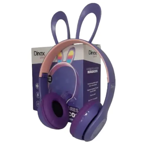 [20587] AURICULAR BT VINCHA DINAX CONEJO MAGICO 4AUR