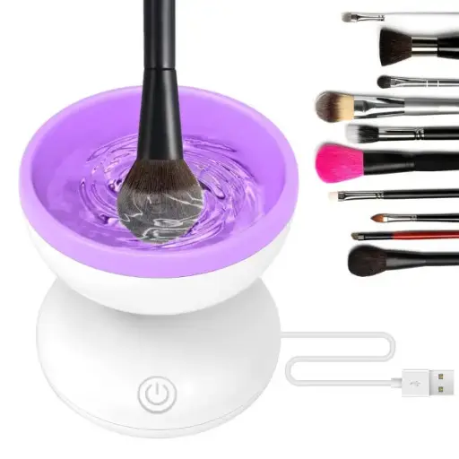 [90290] LIMPIADOR DE BROCHAS ELECTRICO ROSA