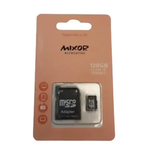 MEMORIA 128GB MIXOR - CLASE 10