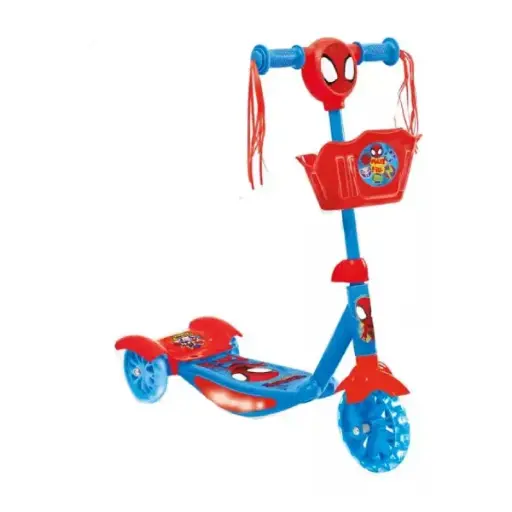 [90603] MONOPATIN SPIDERMAN CANASTO