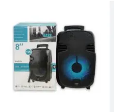 [998929] PARLANTE VALIJA 8" FANTASTIC C/MIC 1248/823