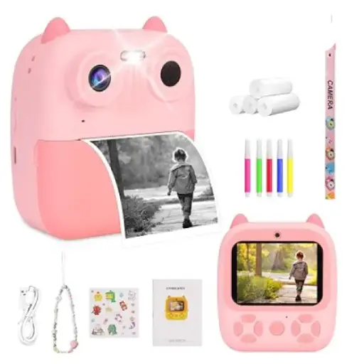 [59885] MINI CAMARA INFANTIL CON IMPRESORA 