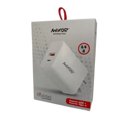 [59904] CARGADOR MIXOR REALIDAD USB+TC +CABLE C/C 45W 