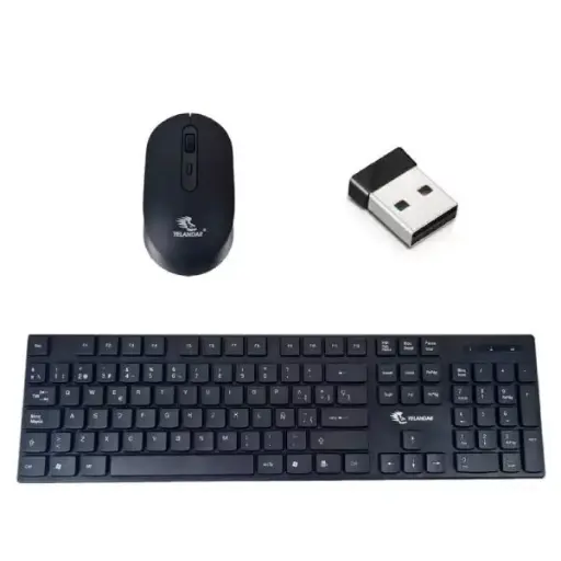 [998895] KIT TECLADO+MOUSE INALAMBRICO W3100