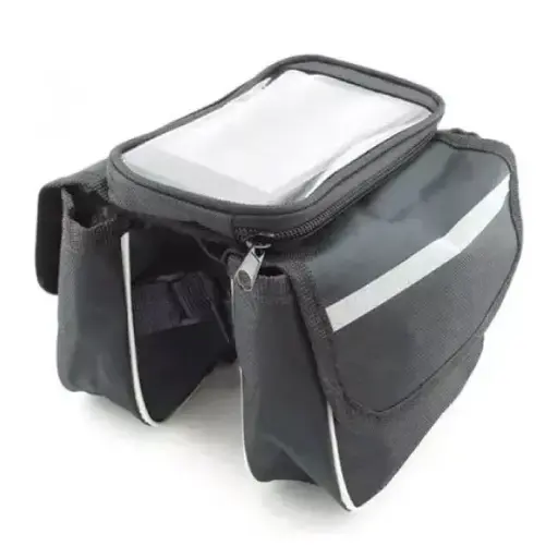 [90297] ALFORJA DOBLE PARA BICI CON FUNDA BIC 001/GADNIC