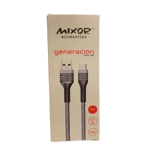 [90316] CABLE DE DATOS TIPO C MIXOR GENERACION