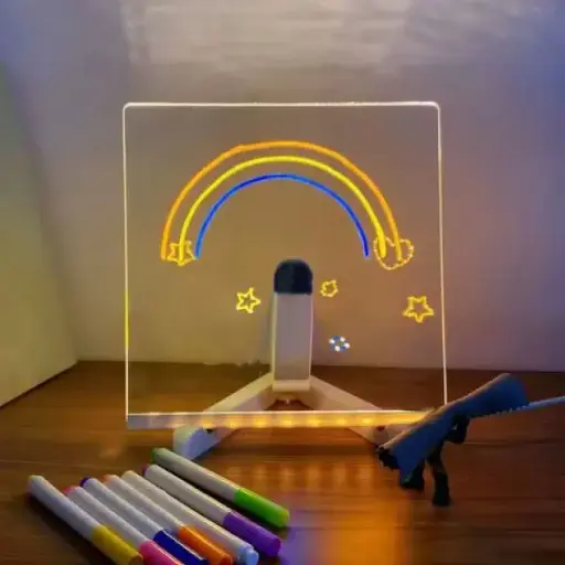 [101620] PIZARRA LED MARCADORES 15X15CM 83038