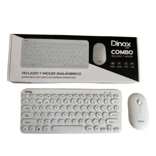 KIT TECLADO+MOUSE INALAMBRICO DINAX MT547