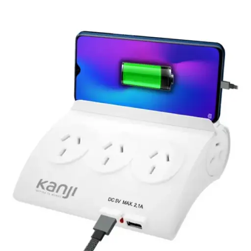 [101748] ESTABILIZADOR KANJI 5TOM +2USB