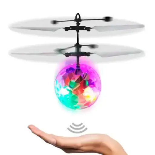 [101795] HELICOPTERO DE ESFERA LUMINOSA GADNIC 