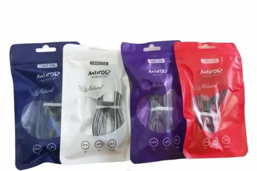 [101810] CABLE DE DATOS V8 MIXOR NATURAL BOLSITA