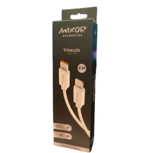 [101811] CABLE DE DATOS IPHONE A TIPO C MIXOR VINCULO