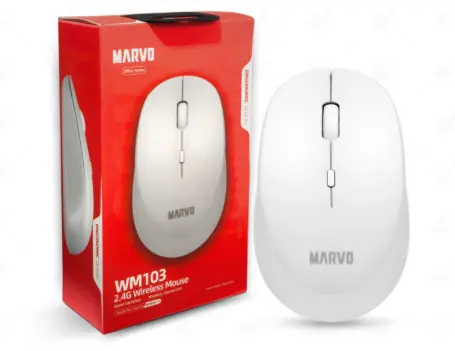 [101846] MOUSE INALAMBRICO MARVO WM103WH