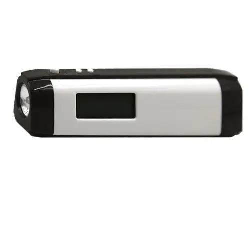 [101858] LINTERNA LED CON RELOJ - CAJA GRIS