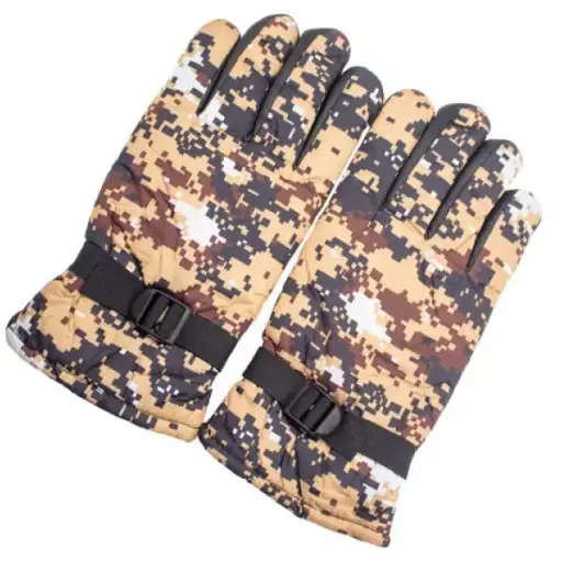 [101913] GUANTE POLAR CAMUFLADO IMPERMEABLE
