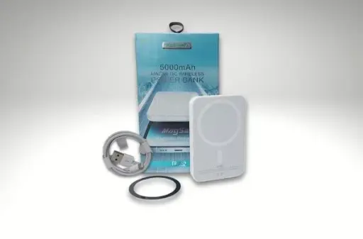 [102035] POWER BANK MAGSAFE C/CABLE TREQA