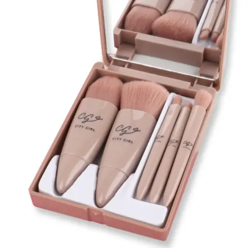 [102066] SET BROCHA DE MAQUILLAJE X5 MINI 8291