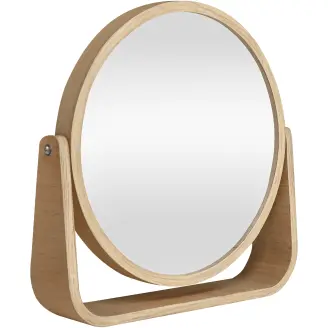 ESPEJO REDONDO DOBLE CON BASE 221127