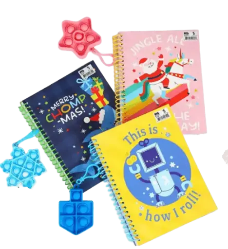 LIBRETA CON LLAVERO POP IT BB-95206