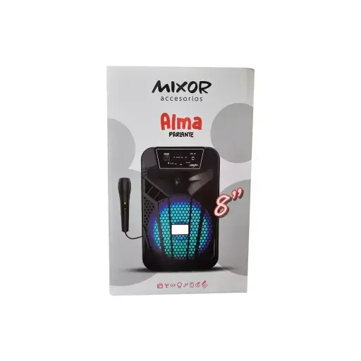 PARLANTE VALIJA 8" MIXOR ALMA
