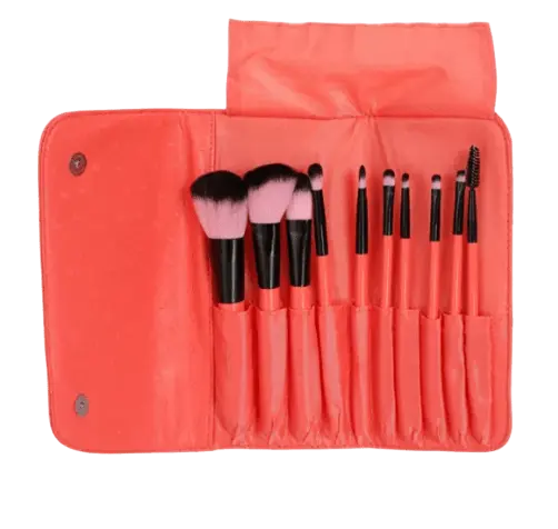SET BROCHA MAQUILLAJE CON BOLSITO CB20125