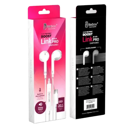 AURICULAR IN EAR BOOST LINK PRO TIPO C FOXBOX
