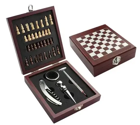 SET DESCORCHADOR 5PCS CON AJEDREZ MODS-792