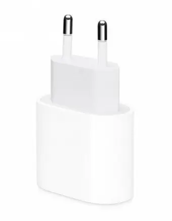 CARGADOR CABEZAL IPHONE ORIGINAL 20W PATAS REDONDAS