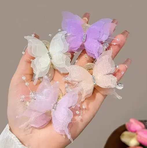 TRABAS PARA EL PELO MARIPOSA 2PCS 30816