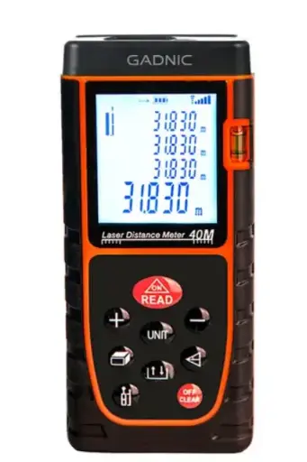 [medidorlasergadnicml] MEDIDOR LASER 40METROS MEDLAS01