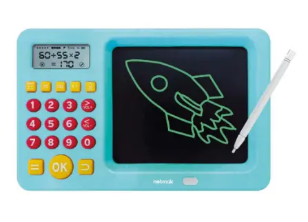 PIZARRA MAGICA + CALCULADORA NM-PM103 NETMAK