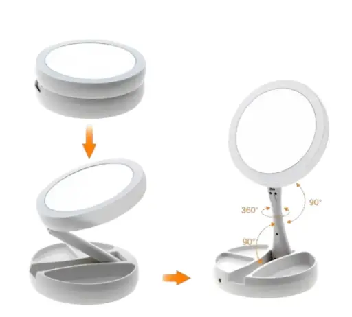 ESPEJO LED REDONDO FLEXIBLE XY988