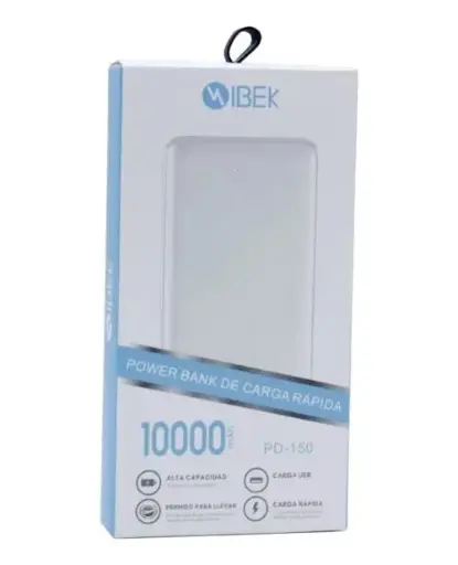POWER BANK 10000MAH IBEK PD-160