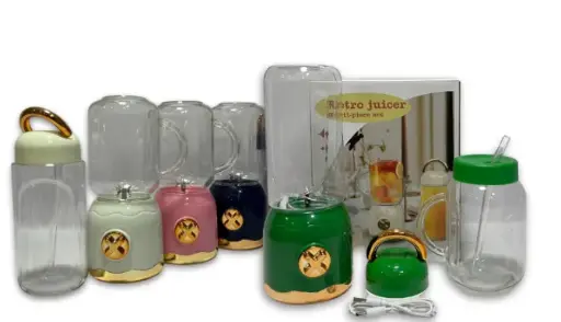 LICUADORA RETRO USB RECARGABLE FG-3