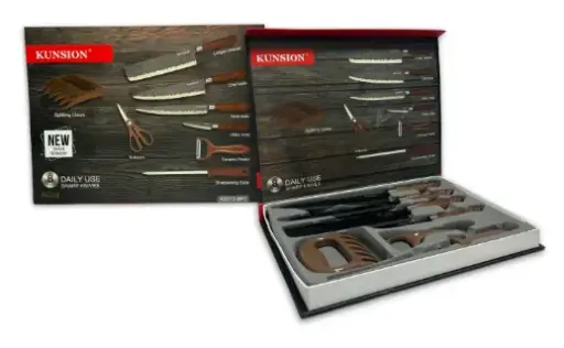 SET DE COCINA - CUCHILLOS X8 0012