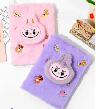 LIBRETA PELUCHITO DE LABUBU BB20344