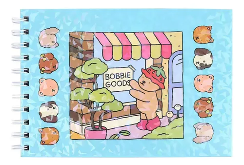 LIBRETA PARA COLOREAR BOBBIE GOODS BB20409