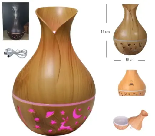 HUMIDIFICADOR JARRA CON LED 91081
