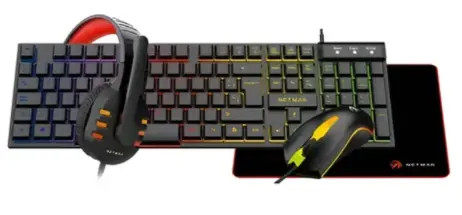 [GC479] COMBO GAMER 4 EN 1 GC479 NETMAK