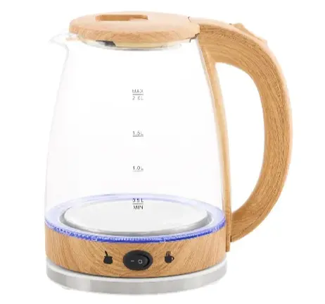 PAVA ELECTRICA DE VIDRIO CON MADERA STRATRAK