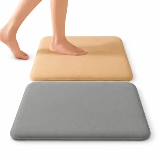 ALFOMBRA DE BAÑO ABSORVENTE RECTANGULAR DL2190