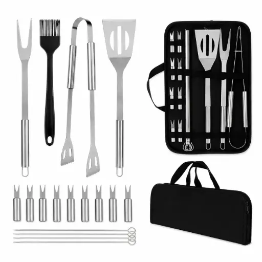 KIT DE PARRILLA 13PCS ACERO