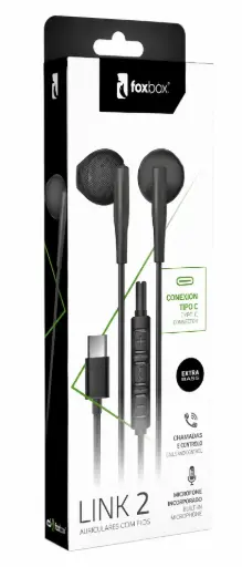AURICULAR IN EAR FOXBOX LINK 2 TIPO C