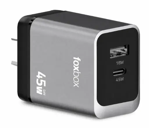 CARGADOR CABEZAL MEGA 3 45W ENTRADA USB+TC