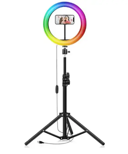 ARO LED RGB 16'' C/TRIPODE 2M