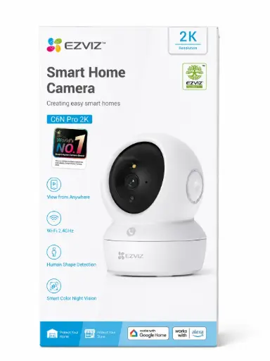 CAMARA DOMO PT INTERIOR C6N PRO 2K EZVIZ WIFI