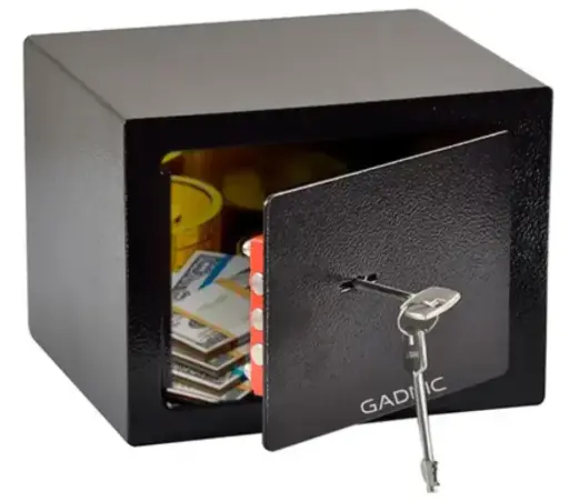 CAJA FUERTE CON LLAVE GADNIC 0031