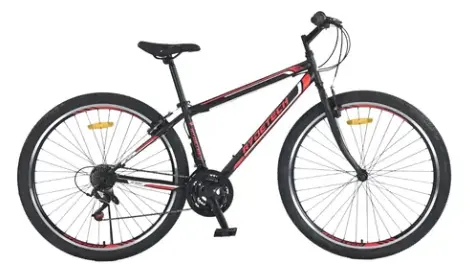 BICICLETA RYDETECH 300GT ACERO RODADO 29 TALLE M - NEGRO/ROJO S/D