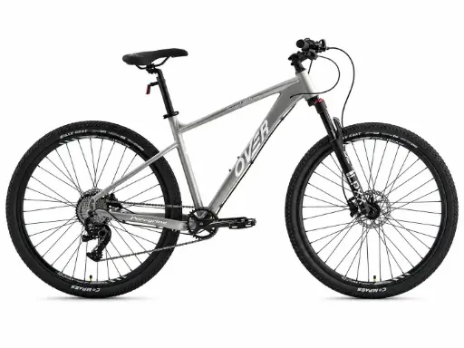 BICICLETA OVERTECH PEREGRINE ALUMINIO RODADO 29 TALLE M - GRIS/BLANCO